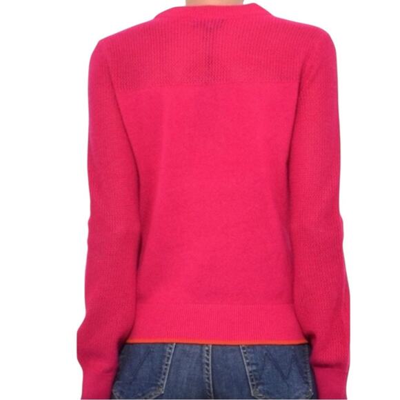 Rag and Bone Cashmere Sweater Hot Pink Size XS - Picture 3 of 7